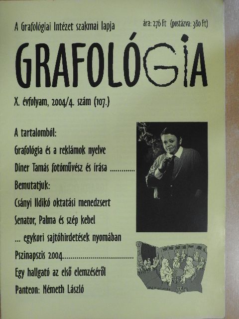Grafológia 2004. április [antikvár]