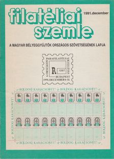 SIMON GY. FERENC - Filatéliai szemle 1991. december [antikvár]