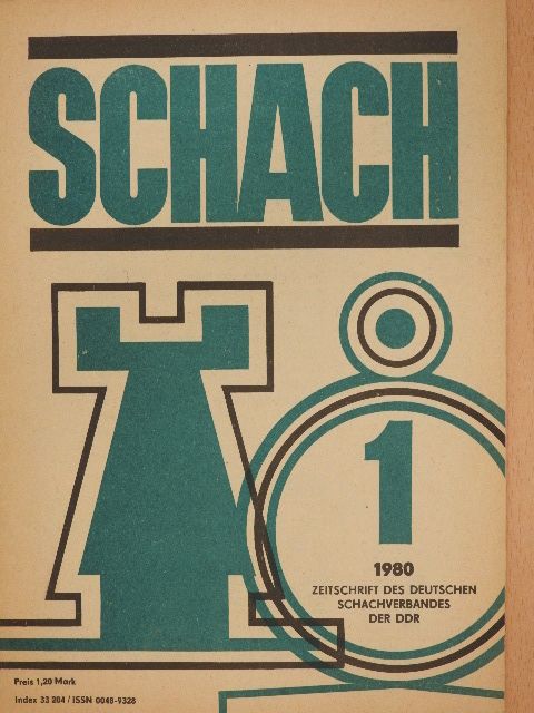 Frank Dietze - Schach Januar 1980 [antikvár]