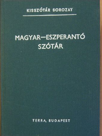 Pechan Alfonz - Magyar-eszperantó szótár [antikvár]