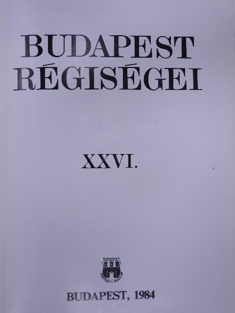 Bencsik László - Budapest régiségei XXVI. [antikvár]