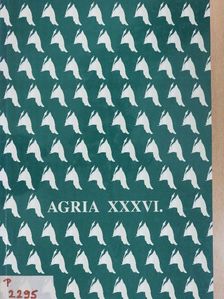 B. Gál Edit - Agria XXXVI. [antikvár]
