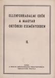 Ellenforradalmi erők a magyar októberi eseményekben II. [antikvár]