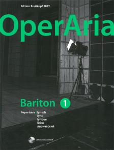 OPERARIA. BARITON 1, REPERTOIRE LYRISCH + CD-ROM + PHONETIK-ASSISTENT (MP3)