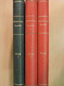 A. Lentin - Nemzetközi Szemle 1958. január-december I-III. [antikvár]