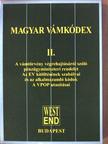 Magyar vámkódex II. [antikvár]