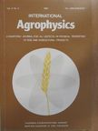 J. Lazányi - International Agrophysics Vol. 3. No. 4. 1987 [antikvár]
