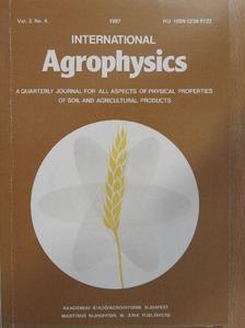 J. Lazányi - International Agrophysics Vol. 3. No. 4. 1987 [antikvár]
