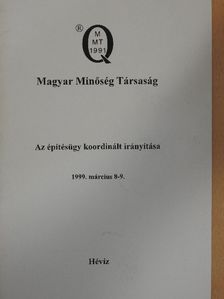 Az építésügy koordinált irányítása [antikvár]