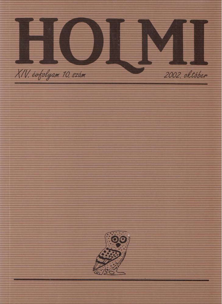 Réz Pál - Holmi 2002. október [antikvár]