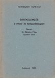 DR. SÁRKÖZY PÉTER - Értékelemzés a mező- és kertgazdaságban [antikvár]