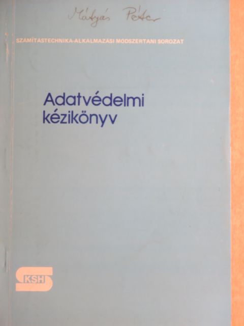 Auer Péterné - Adatvédelmi kézikönyv [antikvár]