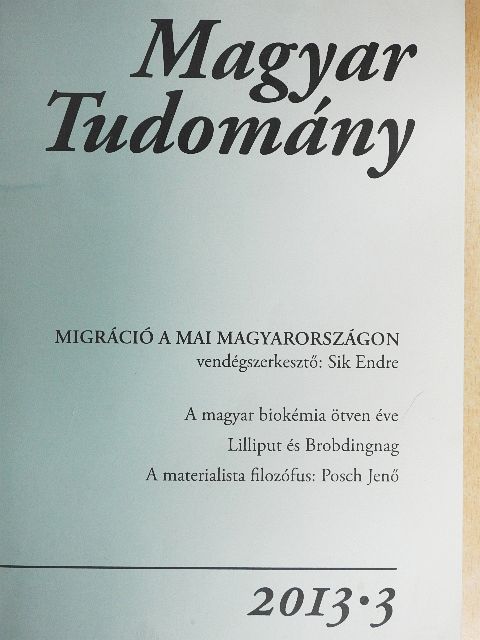 Gödri Irén - Magyar Tudomány 2013/3. [antikvár]