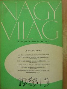 Alberto Moravia - Nagyvilág 1963. március [antikvár]