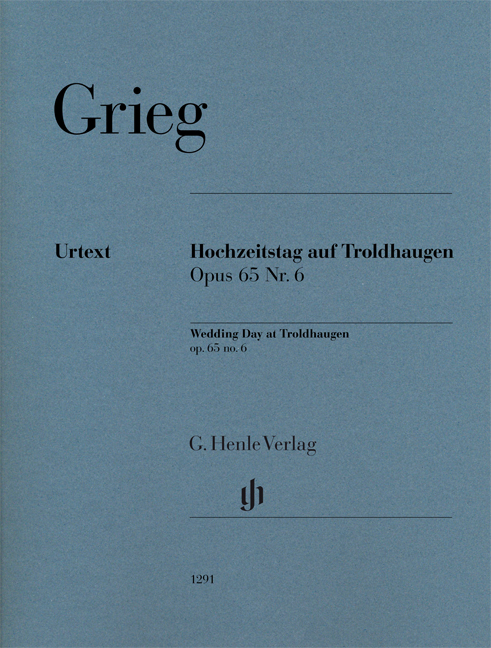 GRIEG - HOCHZEITSTAG AU TROLDHAUGEN OPUS 65 NR.6