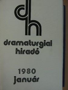 Dramaturgiai Híradó 1980. január-december [antikvár]