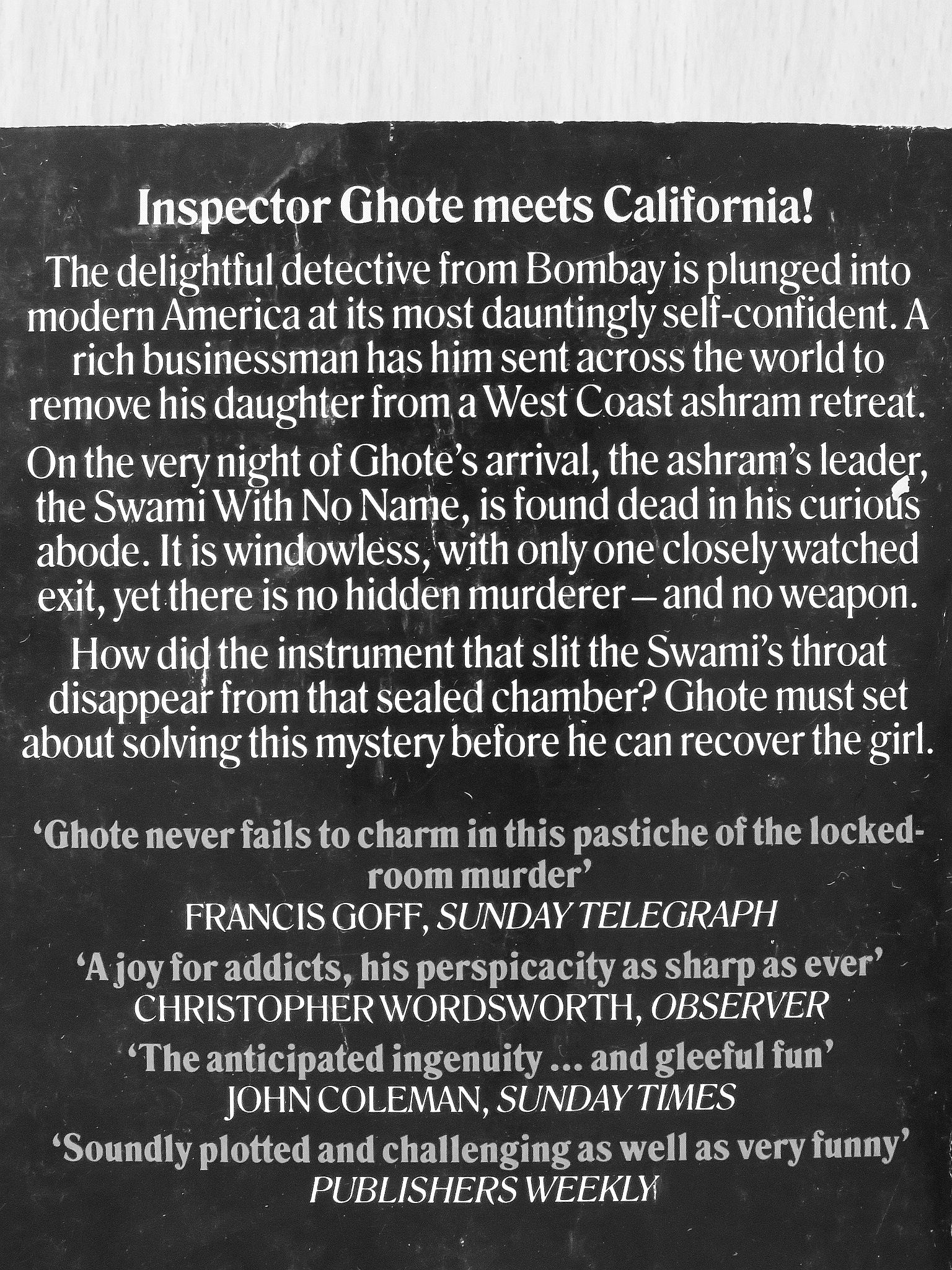 H. R. F. Keating - Go west, Inspector Ghote [antikvár]