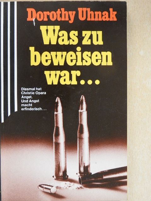 Dorothy Uhnak - Was zu beweisen war [antikvár]