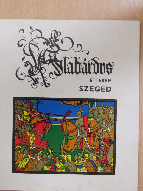 Alabárdos étterem [antikvár]