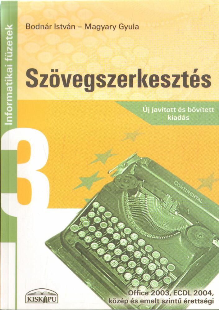 Szövegszerkesztés [antikvár]