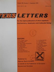 A. Nakata - Febs Letters Volume 105, Number 1-2./Volume 106, Number 1-2. [antikvár]