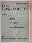 Ernst Neufert - Bauentwurfslehre [antikvár]