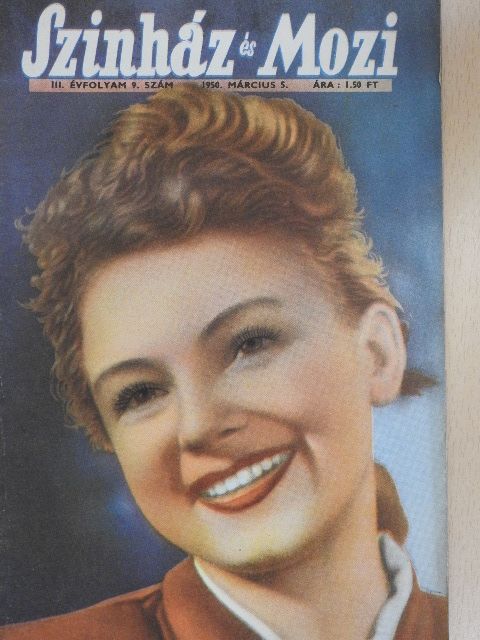 Ábel Péter - Szinház és Mozi 1950. március 5. [antikvár]