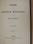 Jakob Mähly - Geschichte der antiken Literatur I-II. (gótbetűs) [antikvár]