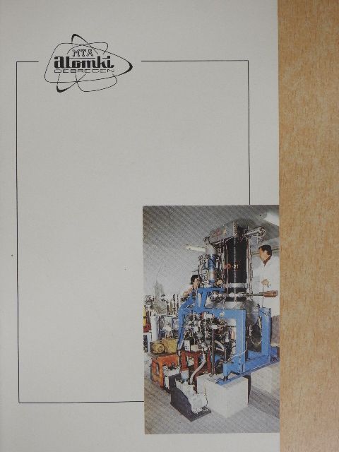 MTA ATOMKI- A Magyar Tudományos Akadémia Atommag Kutató Központ Intézete [antikvár]