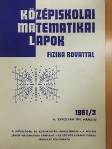 Középiskolai matematikai lapok 1991/3. [antikvár]