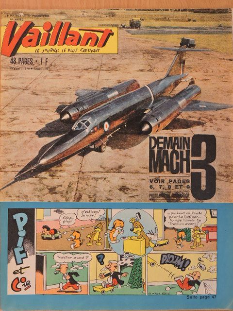 Hertel - PIF Vaillant 17. Mars 1963 [antikvár]