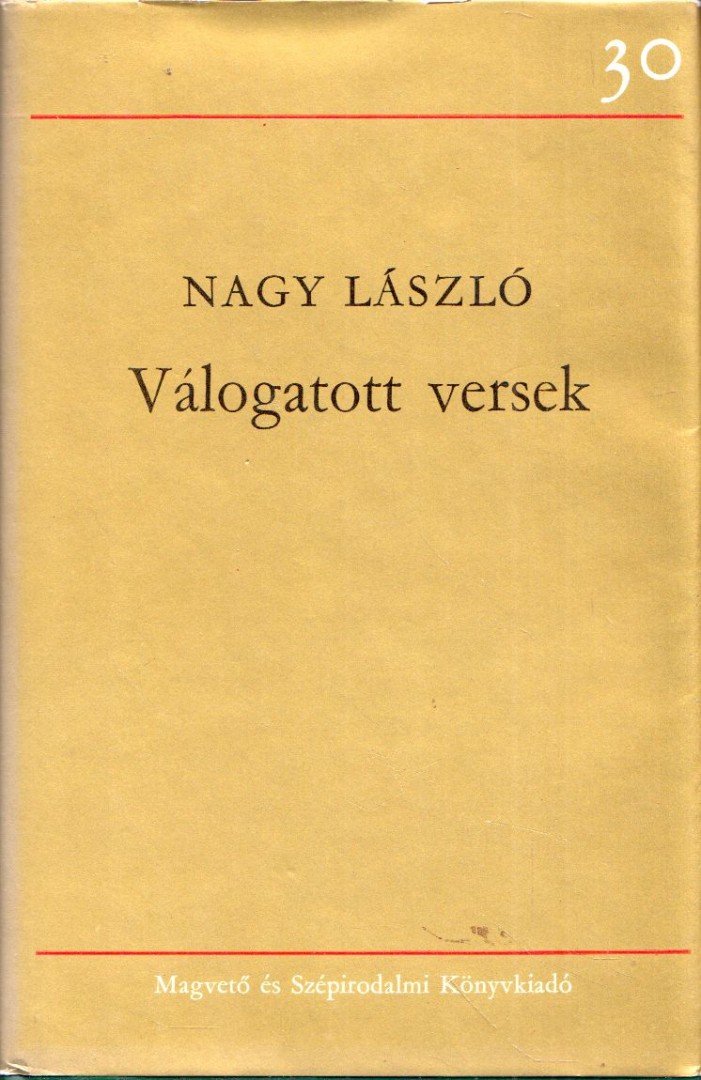 Nagy László - Nagy László válogatott versek [antikvár]
