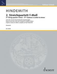 HINDEMITH - 2. STREICHQUARTETT F-MOLL