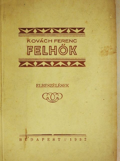 Kovách Ferenc - Felhők [antikvár]