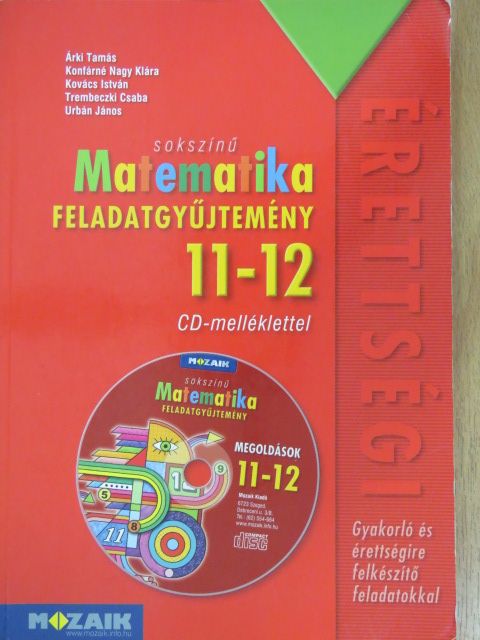 Árki Tamás - Sokszínű matematika feladatgyűjtemény 11-12. [antikvár]