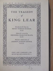 William Shakespeare - The Tragedy of King Lear [antikvár]