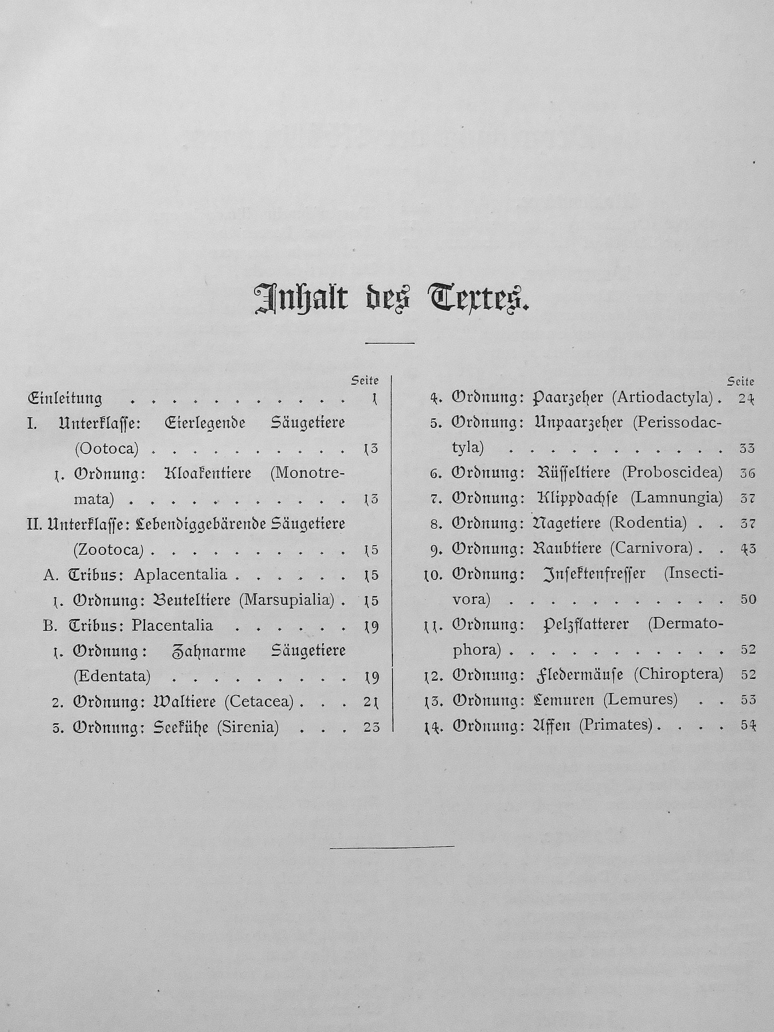 Dr. William Marshall - Bilder-Atlas zur Zoologie der Säugetiere (gótbetűs) [antikvár]