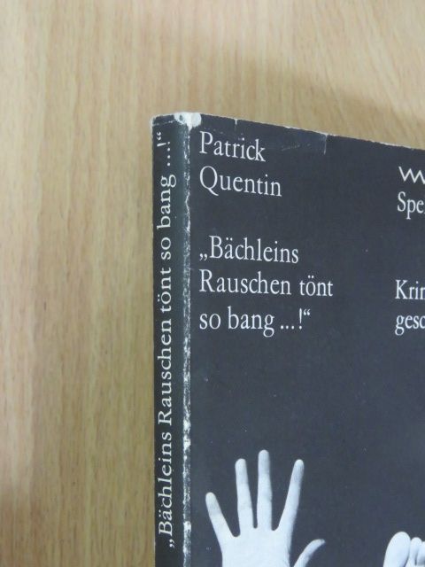 Patrick Quentin - Bächleins Rauschen tönt so bang...! [antikvár]