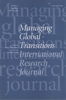 Anita Tranvcevic - Managing Global Transitions 2004 Spring, Vol. 2. Nr. 1. [antikvár]