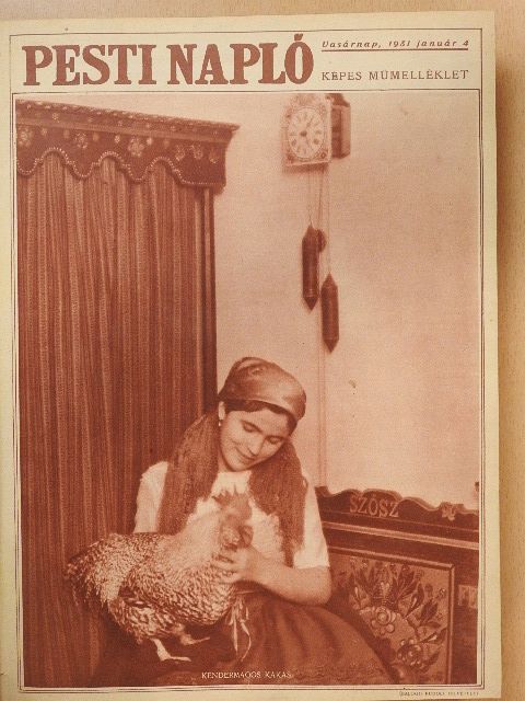 Pesti Napló Képes Műmelléklet 1931. (nem teljes évfolyam) [antikvár]