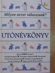 Pálfy Gyula - Utónévkönyv [antikvár]