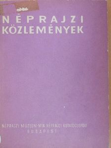 Nagy Ilona - Néprajzi közlemények XII. 1-2. [antikvár]