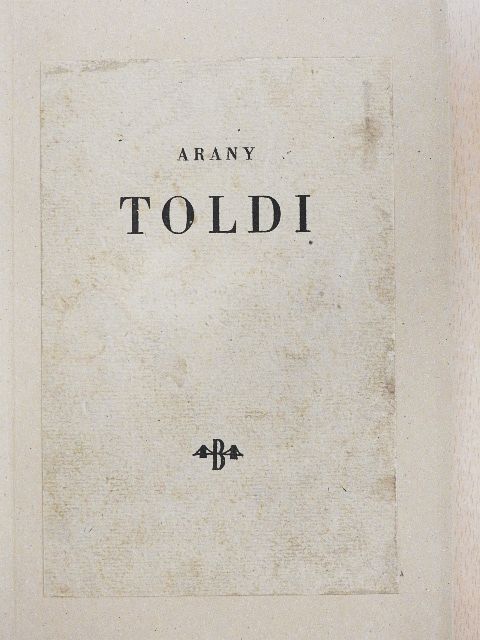 Arany János - Toldi [antikvár]