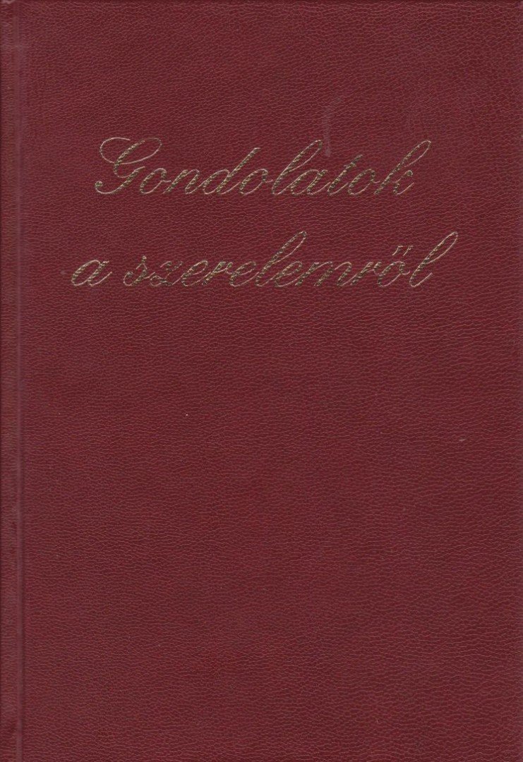 Dévald László - Gondolatok a szerelemről [antikvár]