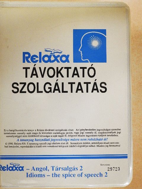 Paul A. Creighton - Relaxa Angol, Társalgás-2 - 6 db kazettával [antikvár]