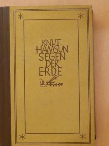 Knut Hamsun - Segen der Erde (gótbetűs) [antikvár]