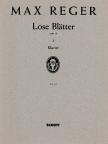 REGER,M. - LOSE BLAETTER OP.13 I FÜR KLAVIER (KLEINE STÜCKE)