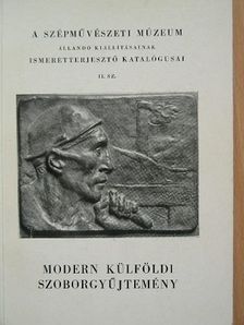 Bacher Béla - Modern külföldi szoborgyűjtemény [antikvár]