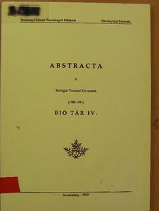 Bio Tár IV. [antikvár]