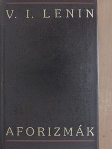 V. I. Lenin - Aforizmák [antikvár]
